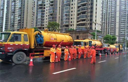 韩城市政管道清淤