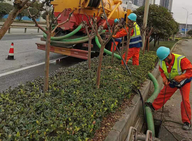 韩城市政管道清淤